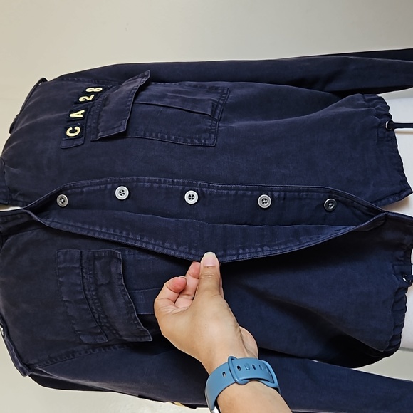 Rails maverick indigo cargo army jacket size small - Picture 9 of 16